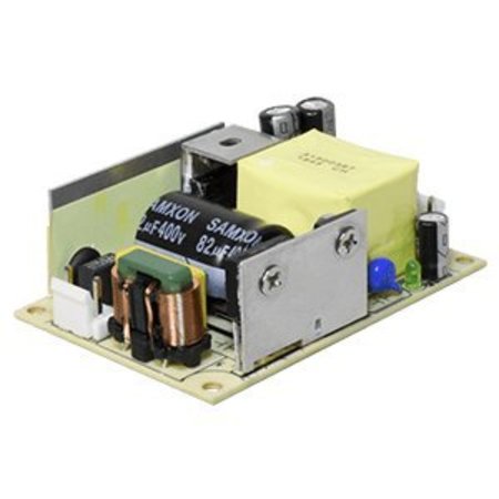 CUI INC AC to DC Power Supply, 85 to 264V AC, 48V DC, 65W, 1.36A, Chassis VOF-65C-S48